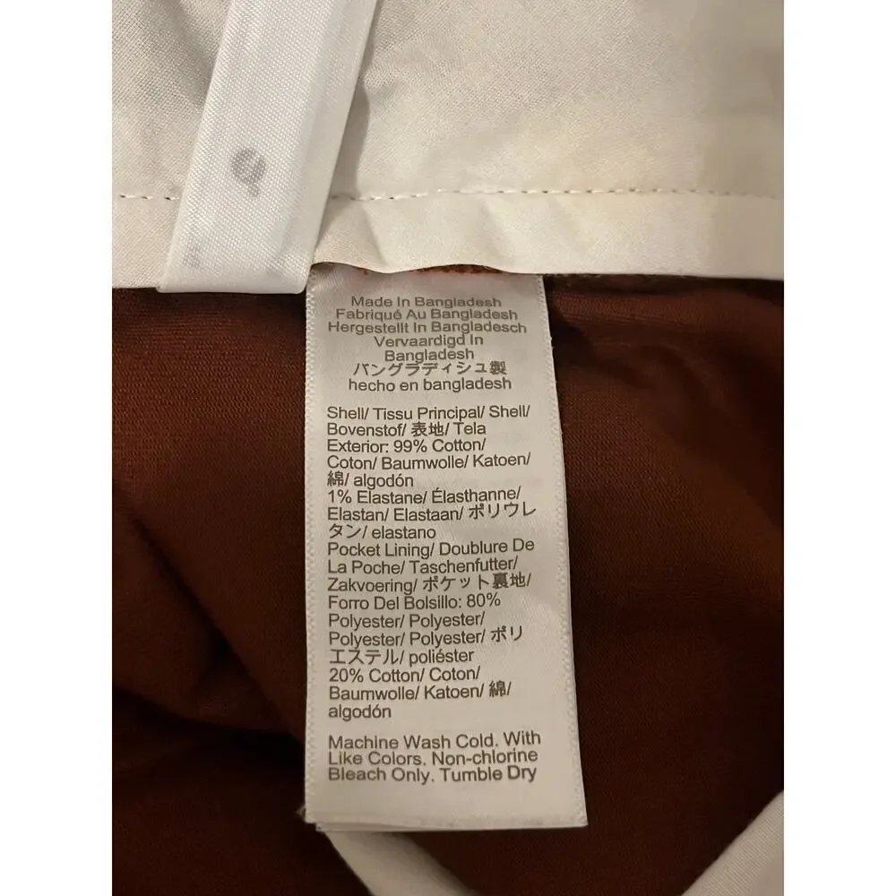 J. Crew Men’s Straight-fit flex chino pant